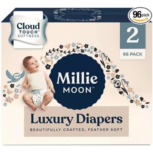 Generic Millie Moon Luxury Diapers - Size 2-96ct
