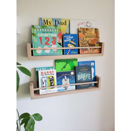 White Oak Nursery Bookshelf