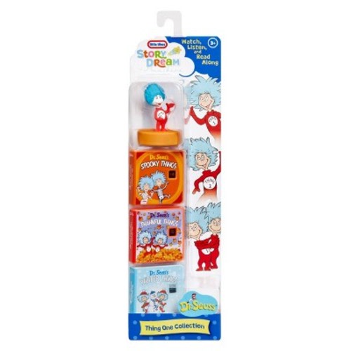 Little Tikes Story Dream Machine Dr. Seuss Thing 1 Collection Storytime Audio Books: Preschool Reading Kit