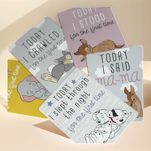 Disney 30 Baby Milestone Cards