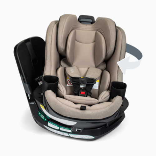 Galaxy360 Slim Rotating Convertible Car Seat - Teak