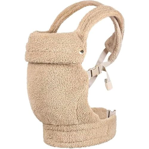 Ergonomic Baby Carrier | Soft and Durable Fabric for Lasting Comfort | Adjustable Backpack Design for 7-35 lbs | Adorable Teddy Pattern