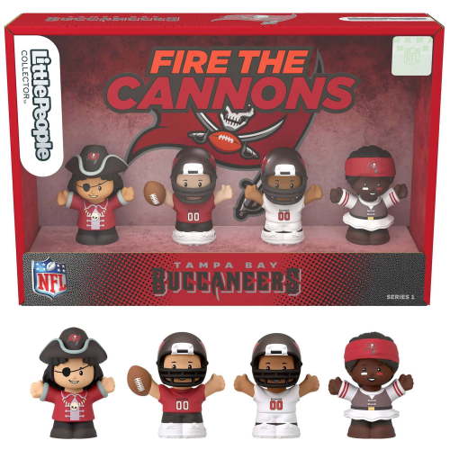 Fisher-Price Little People Tampa Bay Buccaneers Four-Piece NFL Collector Set
