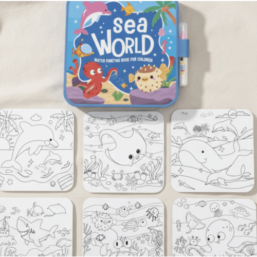 Magic Water Coloring Book