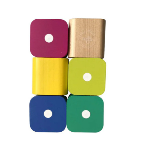 Baby's First Magnetic Blocks - 6-Piece Set