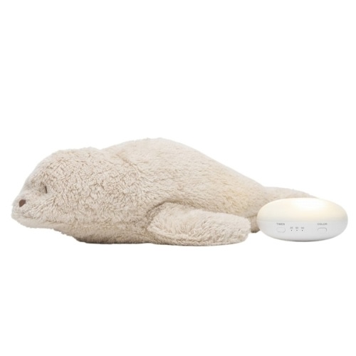 MOONIE Organic Humming Seal with a Nightlight - Sand 2.0