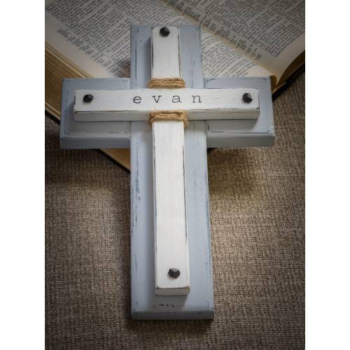 Nursery cross, Baptism gift, Baby nursery cross, Wood wall cross, Personalized wood cross, Baptism cross boy, girl, Wood Nursery wall decor
