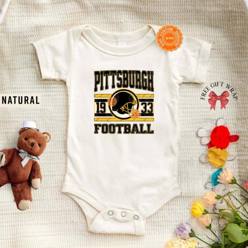 Pittsburgh Football Baby Onsie