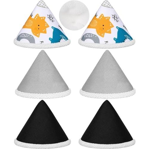 Gjinxi 6pcs Velvet Coral Pee Covers Washable Cotton Pee Peep Teepees Strong Water Absorption Pee Shield Reusable Diaper Changing Accessory for Boys Newborn Fun Dinosaur Baby Shower Thanks Gift