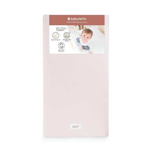 Babyletto Pure Core Crib Mattress w/ Dry Waterproof Cover (2-Stage)