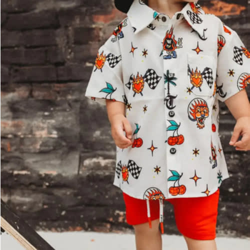 Cherry On Top Button-Up