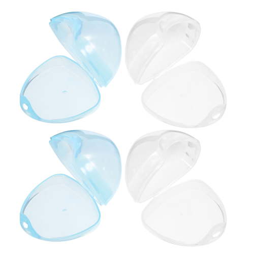 GAXIRE 4pcs Pacifier Case Pacifier Holder Pacifier Box Baby Pacifier Case Pacifier Container