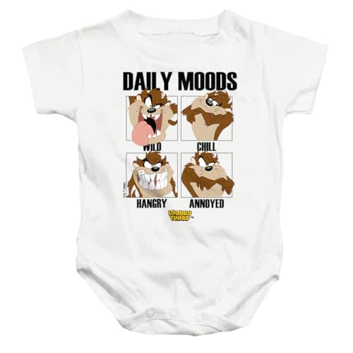 Popfunk Looney Tunes Taz Daily Moods Unisex Infant Snap Suit for Baby