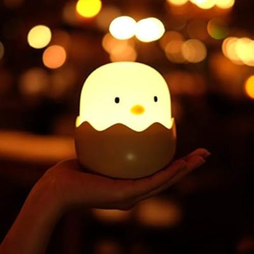 Night Light for Kids, Egg Light for Nursery, Soft Animal Night Lights for Room Decoration, Dimmable Baby Night Lights, Breastfeeding, Toddler, Baby Decoration, Gifts for Boys and Girls