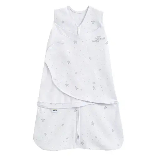 Stardust Cotton Size Small Swaddle | HALO