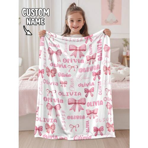 1pc Customized Personalized Blanket, Text Blanket, DIY Blanket, Patterned Blanket, Memorial Blanket. Tapestry Blanket, Photo Portrait Blanket Design, Suitable For Girls, Boys, Adults, Valentine's Day, Lightweight, Baby Blanket, Personalized Blanket, Perso
