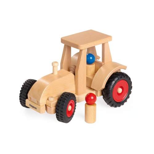 Fagus Modern Wooden Tractor | Vehicles- Blue Otter Toys