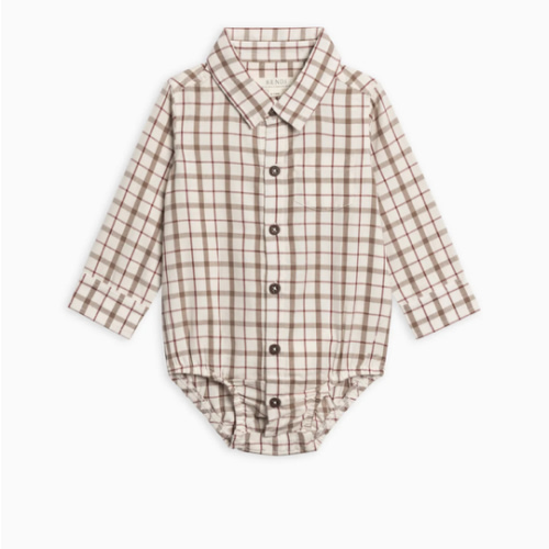 Theo Poplin Collar Bodysuit