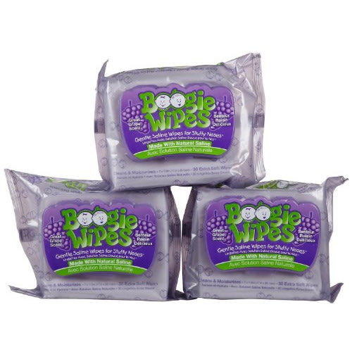 Boogie Wipes Boogie Bundle - Grape (3 Pack)