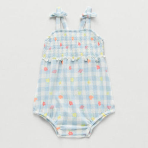 Okie Dokie Baby Girls Sleeveless Romper