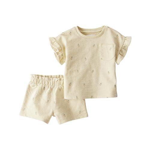 little planet by carter's Baby Girls' 2-piece Shorts Set Made With Organic Cotton