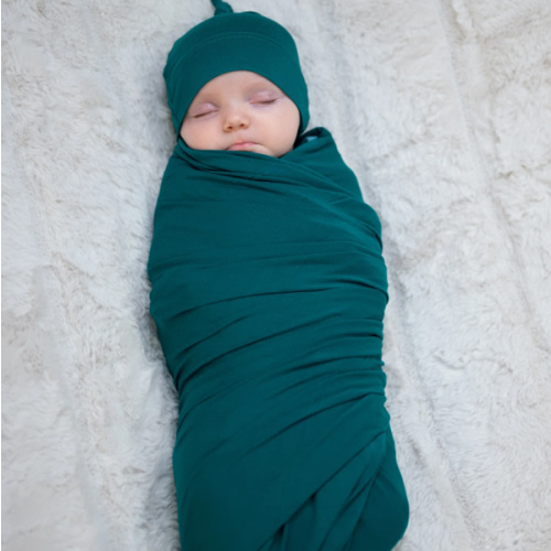 Baby Swaddle Set: Deep Teal – Lila