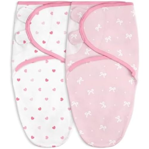 Baby Swaddle Blanket, 0-3 Months, Cotton Arm-in Sleep Sack, Wearable Blankets Wrap for Newborn Infant