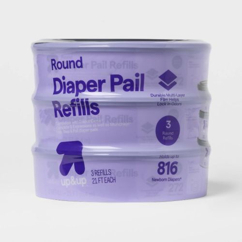 Diaper Pail Refill Bags - 3pk - up&up™
