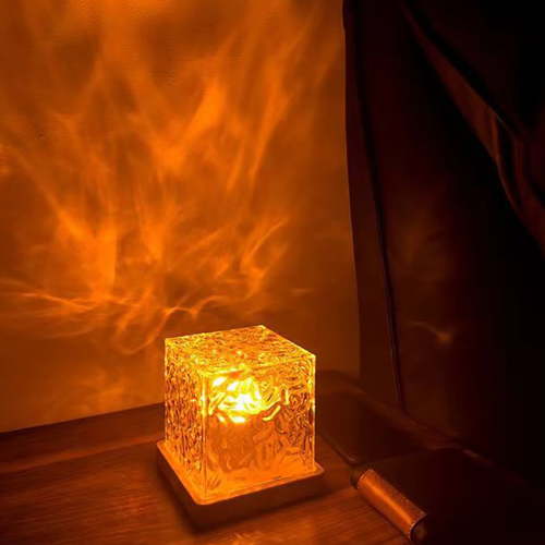 Wave Projector Light, Northern Night Projector Lamp, 16 Color LED Table Lamp, LED Ambient Lighting, Night Light Room Decor Perfect for Teen Girl Boy Gifts