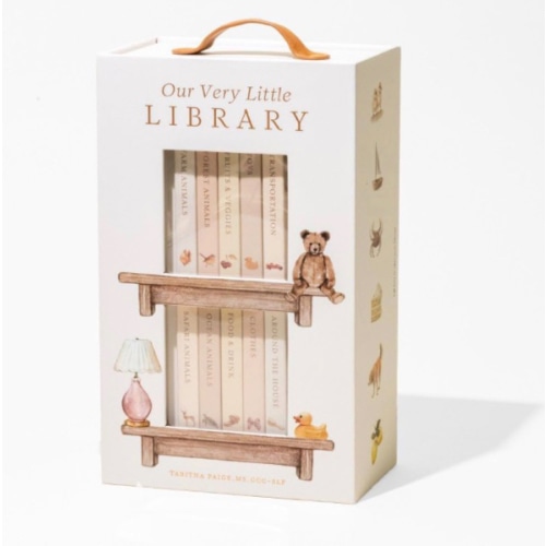 Our Very Little Library Board Book Set: A Foundational Language Vocabulary Board Book Set for Babies (Tabitha Paige Children's Book Series)