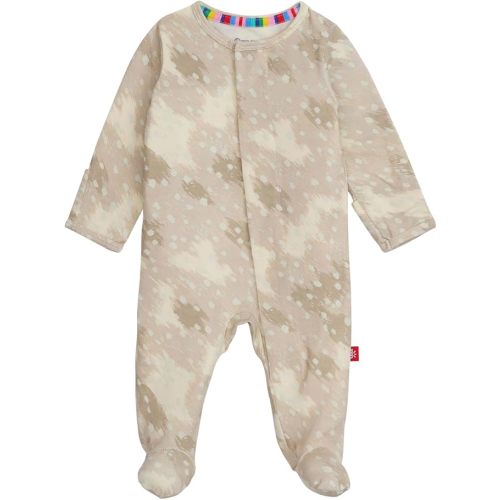 Magnetic Me Modal Magnetic Baby Footie Pajamas | Silky Soft Modal Fabric | Baby Sleepers Available Sizes PRE - 24M