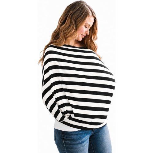 Copper Pearl Nursing Cover for Breastfeeding – Multi-Use Baby Car Seat Canopy, Stroller Shade & Breast Feeding Wrap for Women, Stretchy Breathable Carseat Shawl for Boy or Girl, Classic