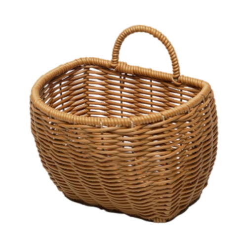 CUTICATE Wall Storage Basket Fruit Garlic Sundries Organizer Decorative Hanging Basket Bin Fruits Vegetables Holder for L
