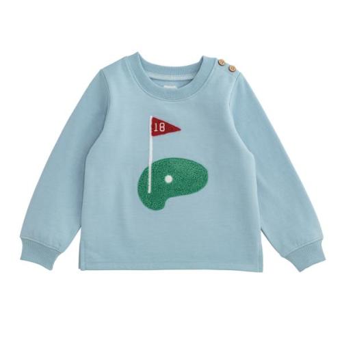 Stylish Golf Pullover Sweatshirt for 4T-5T Sizes | Mud Pie