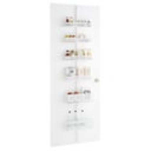Elfa Mesh White 80" Over the Door Rack | The Container Store