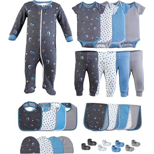 Baby Girl Clothes - Layette Gift Set for Baby Boys, Fits 0 to 3 Months Baby,Newborn Clothes & Accessories Set