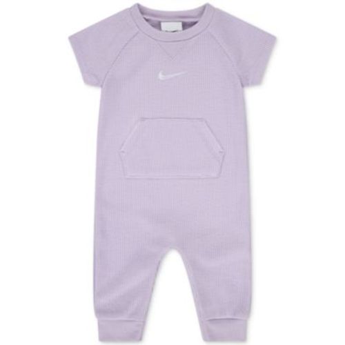 Baby Essentials Short-Sleeve Waffle Coverall