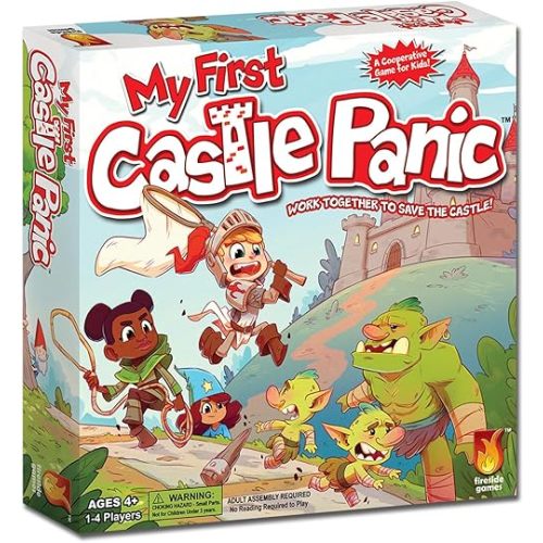 My First Castle Panic Board Game for Kids 4+ | Cooperative & Educational Fun | Teaches Strategy & Teamwork