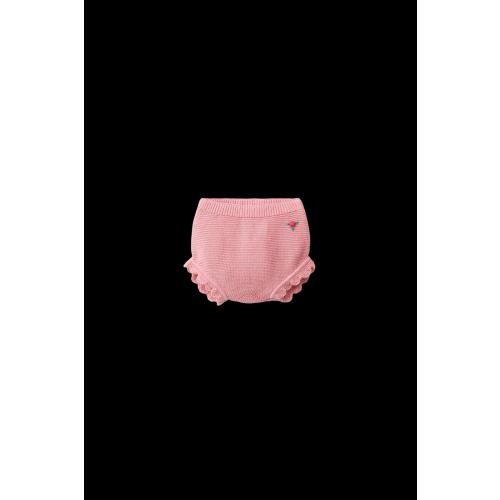 FLORAL EMBROIDERED KNIT PANTIES - Light pink | ZARA United States