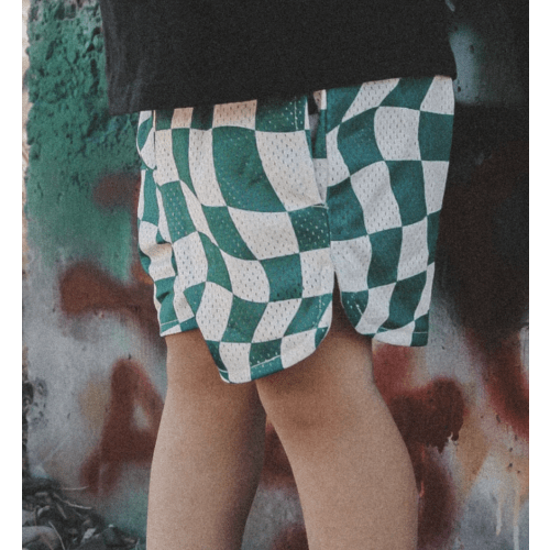 Little Trouble Shorts | Classic Checkers | Little Trouble