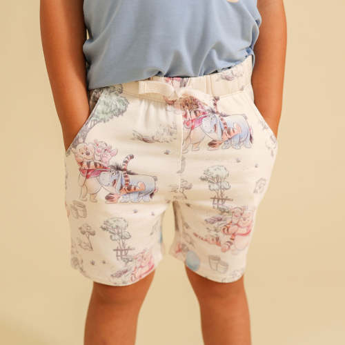 Disney Hundred Acre Wood French Terry Shorts