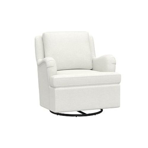 Chris Loves Julia Glider Performance Basketweave Slub Ivory