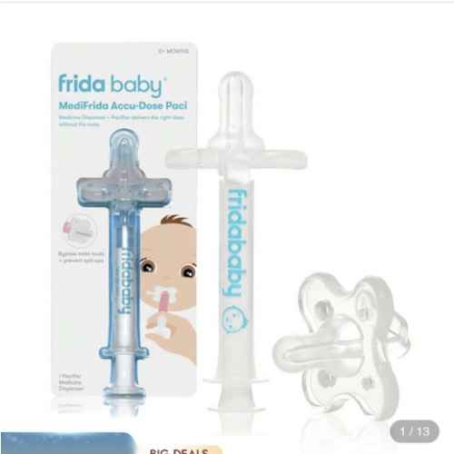 Frida Baby Medicine Dispenser, Medi Frida Baby Medicine Syringe & Accu-Dose Pacifier For Mess & Fuss Free Use | SHEIN USA
