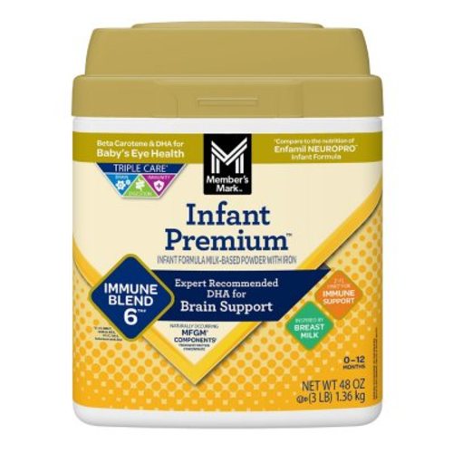 Member's Mark, Infant Premium, Infant Formula, Choose Size - Sam's Club