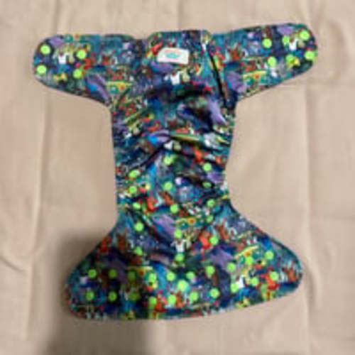 Angel baby cloth Scooby Doo cloth diaper