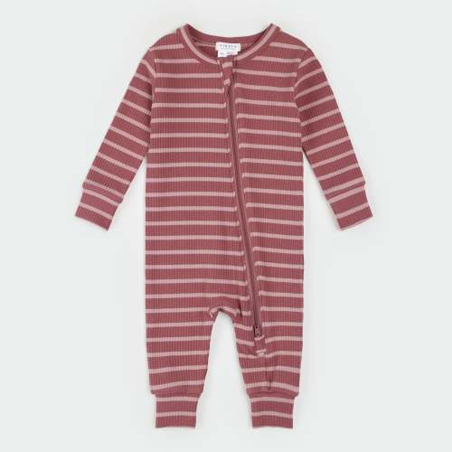 Jazzberry Striped Modal Rib Sleeper