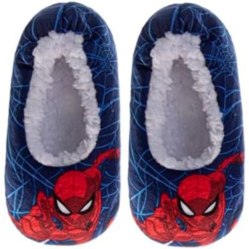 Slipper Socks Boys Plush SlipOn Slippers Cars SpiderMan Paw Patrol Sonic