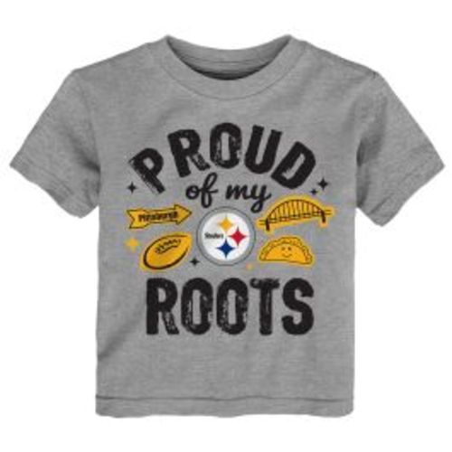 Pittsburgh Steelers Toddler Proud of My Roots Short Sleeve T-Shirt