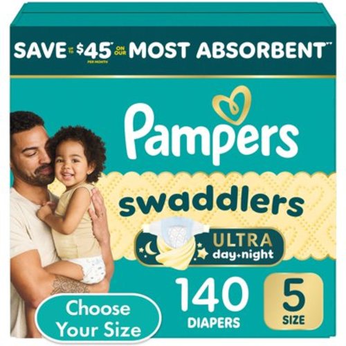 Pampers Swaddlers Ultra Diapers: Size 5