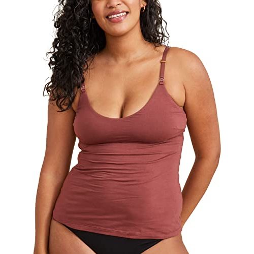 HATCH Collection | Breastfeeding and Nursing Tank | The Clip Down Nursing Tank Top Cami with Built in Bra Support S-XL